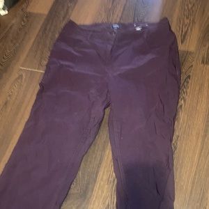 Dark purple women’s pants